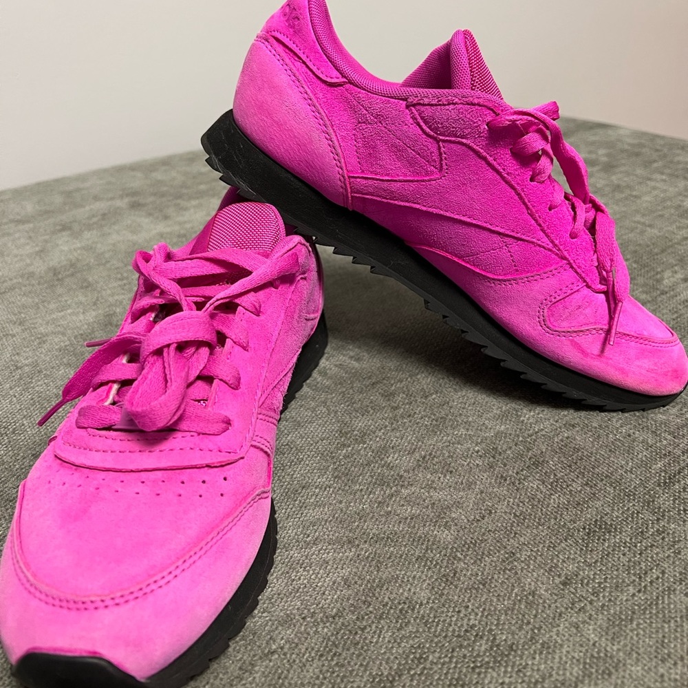 Reebok suede sneakers